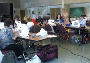 The Raincross Ladies hard at work