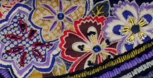 Lost in an Asian Garden Detail