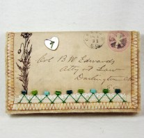 Vintage Envelope Needle Case 2015 002 F