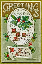 2015 Christmas 1914 Vintage Card